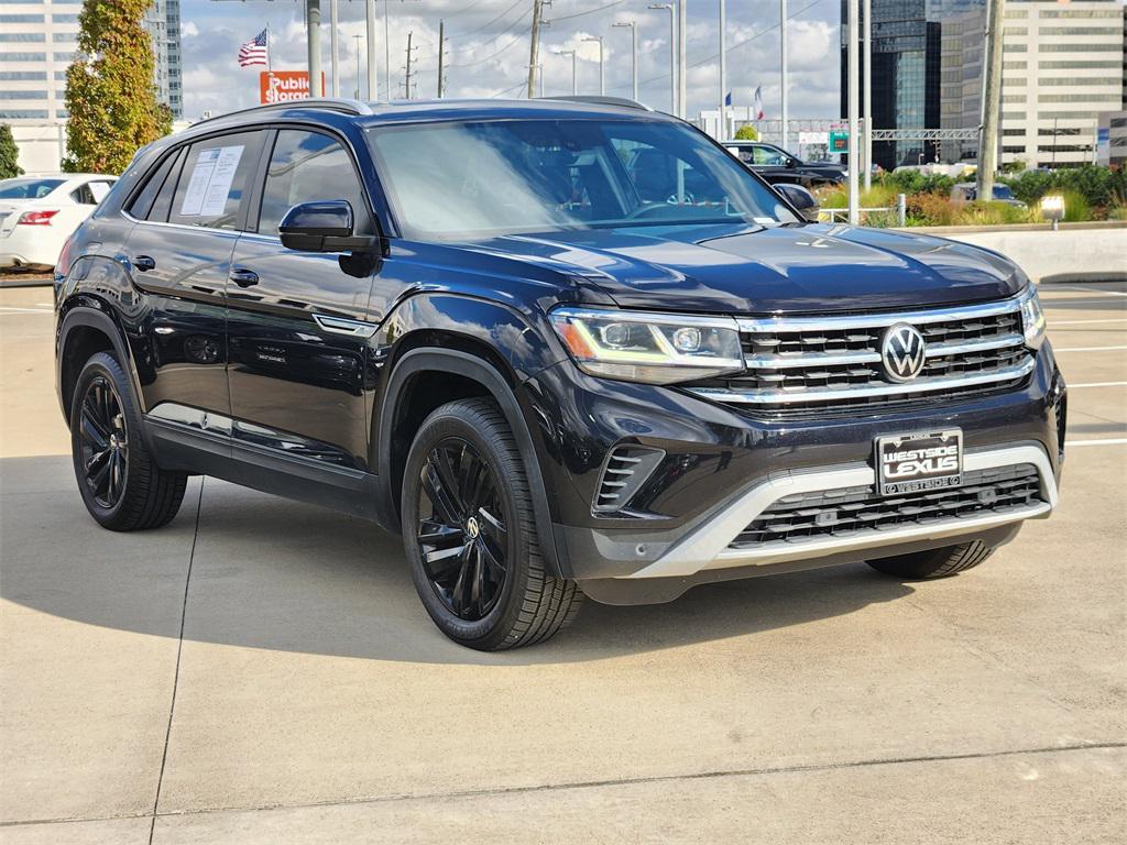 used 2022 Volkswagen Atlas Cross Sport car, priced at $25,051