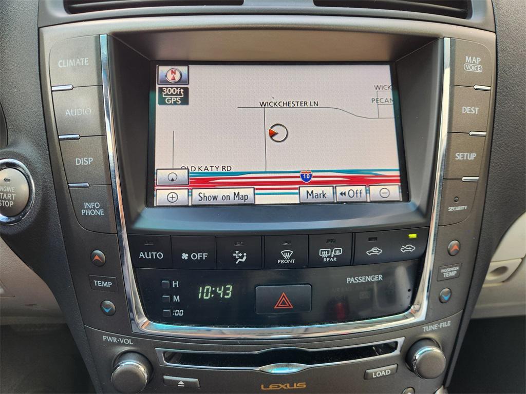 used 2012 Lexus IS 250 car, priced at $11,888