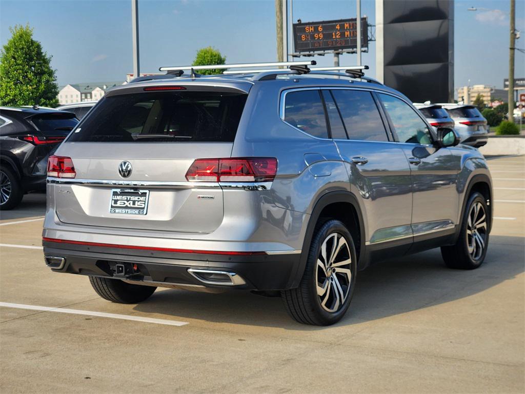 used 2021 Volkswagen Atlas car, priced at $30,201
