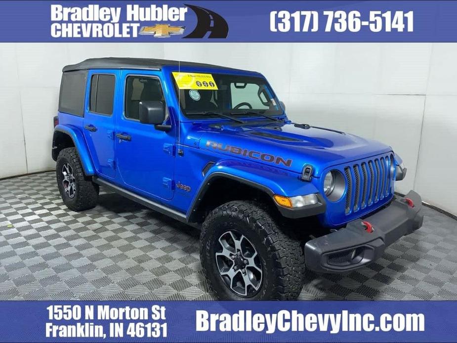 used 2022 Jeep Wrangler Unlimited car, priced at $45,999