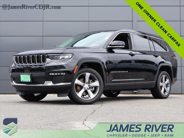 used 2022 Jeep Grand Cherokee L car, priced at $33,489