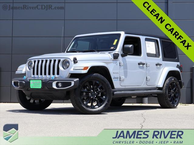 used 2023 Jeep Wrangler 4xe car, priced at $31,999