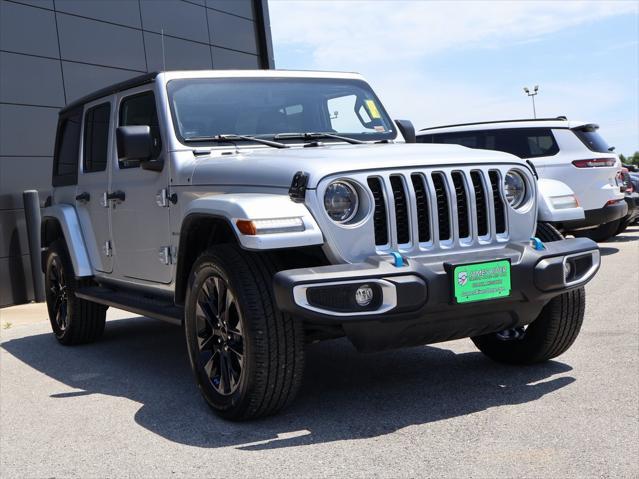 used 2023 Jeep Wrangler 4xe car, priced at $31,999