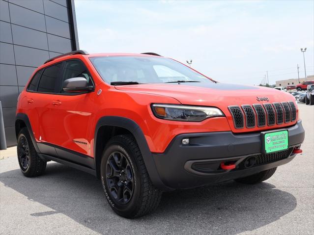 used 2021 Jeep Cherokee car, priced at $23,399