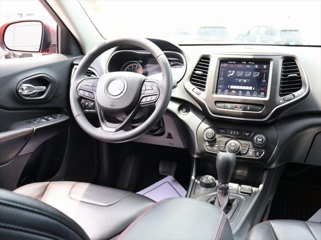 used 2021 Jeep Cherokee car, priced at $23,399