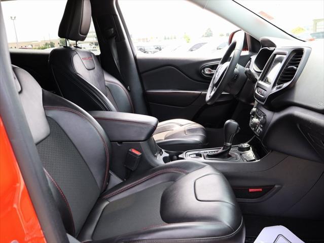 used 2021 Jeep Cherokee car, priced at $23,399