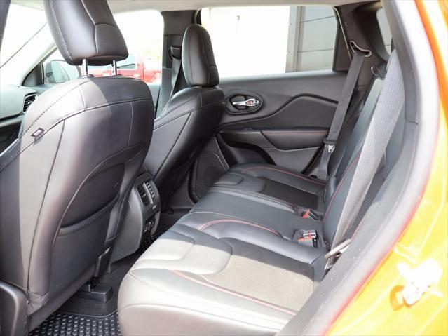 used 2021 Jeep Cherokee car, priced at $23,399