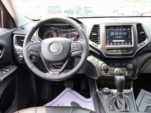 used 2021 Jeep Cherokee car, priced at $23,399