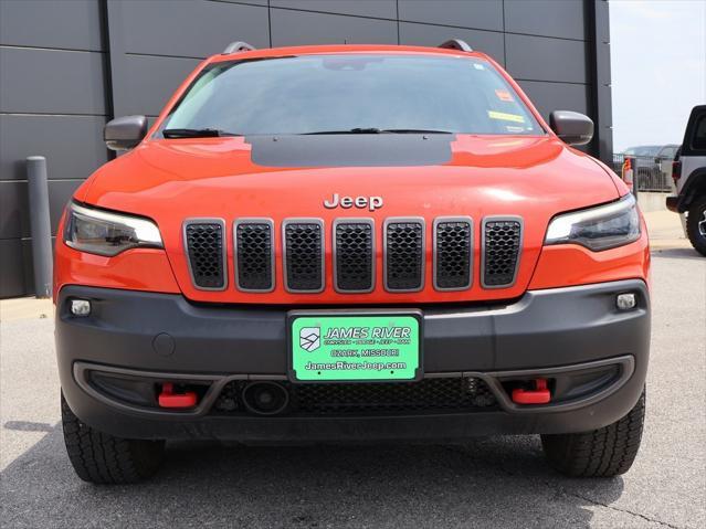 used 2021 Jeep Cherokee car, priced at $23,399