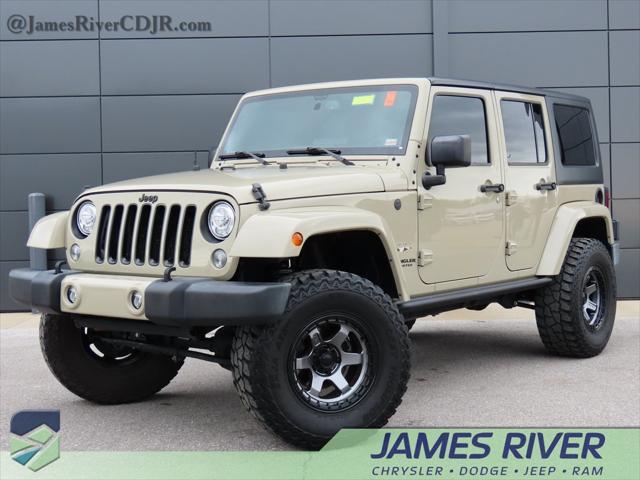 used 2017 Jeep Wrangler Unlimited car, priced at $23,706