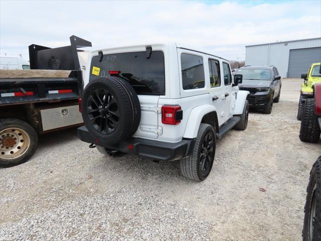 used 2021 Jeep Wrangler Unlimited 4xe car, priced at $28,268