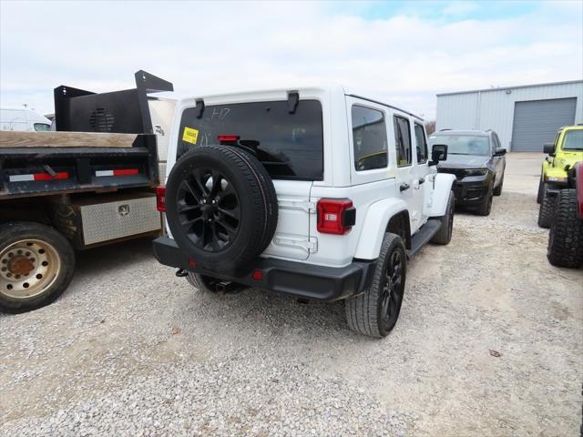 used 2021 Jeep Wrangler Unlimited 4xe car, priced at $28,268