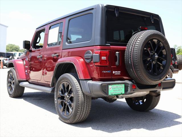 used 2021 Jeep Wrangler Unlimited 4xe car, priced at $31,299