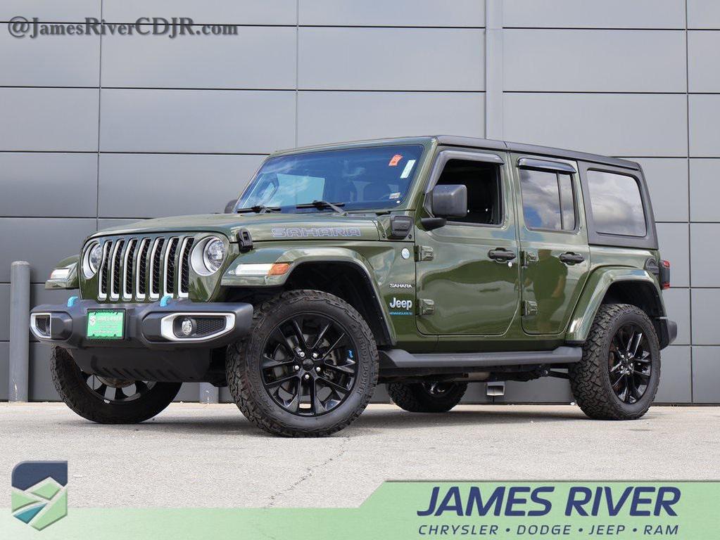 used 2023 Jeep Wrangler 4xe car, priced at $29,999