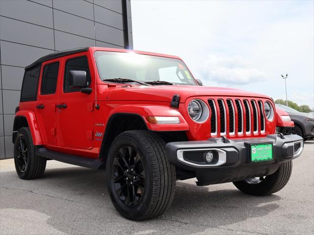 used 2021 Jeep Wrangler Unlimited 4xe car, priced at $30,499