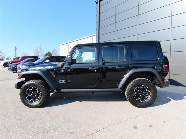 used 2021 Jeep Wrangler Unlimited 4xe car, priced at $34,499