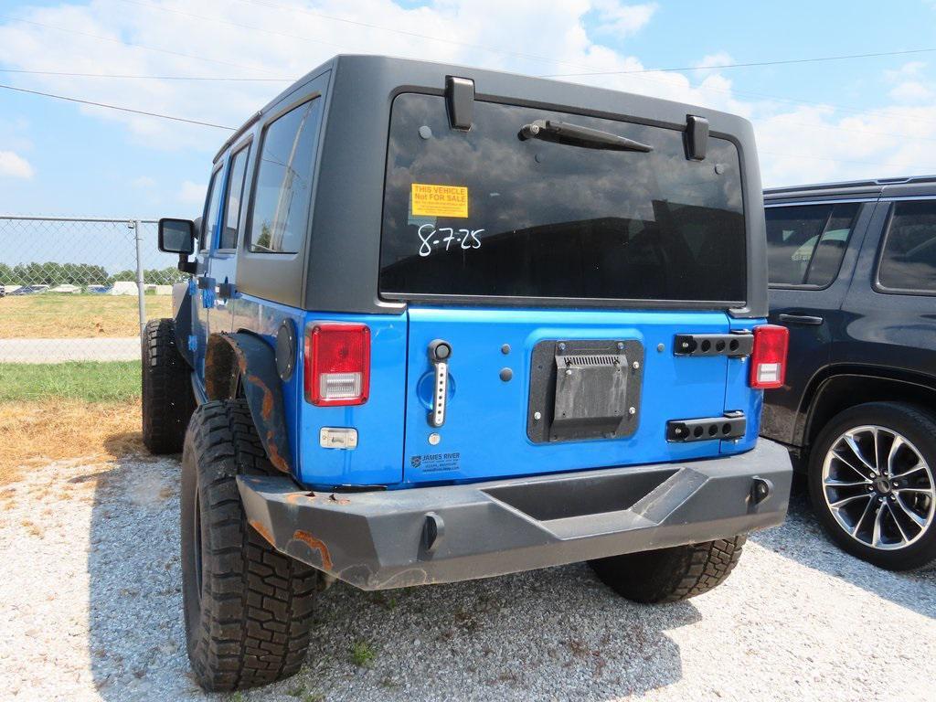 used 2014 Jeep Wrangler Unlimited car, priced at $18,499