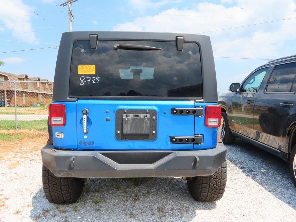 used 2014 Jeep Wrangler Unlimited car, priced at $18,499
