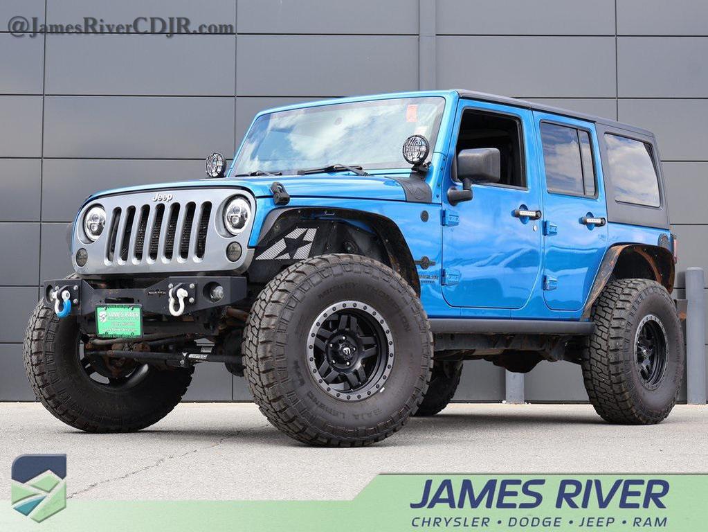 used 2014 Jeep Wrangler Unlimited car, priced at $16,999