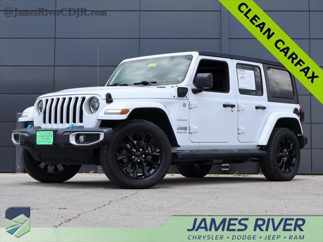 used 2023 Jeep Wrangler 4xe car, priced at $31,399