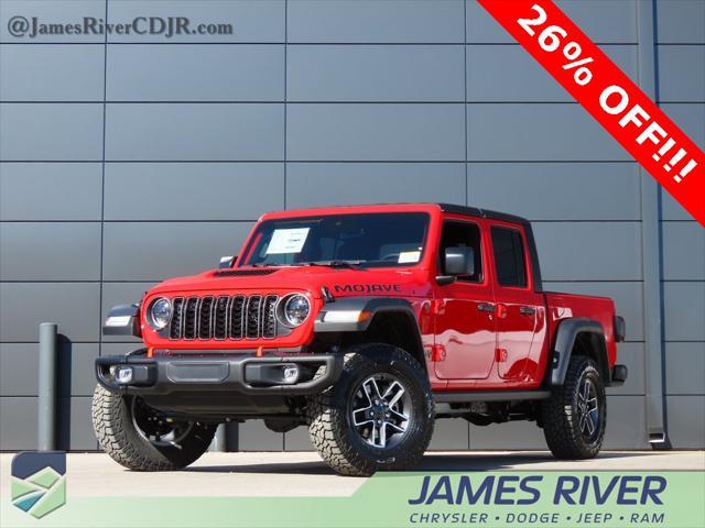 new 2024 Jeep Gladiator car, priced at $48,378