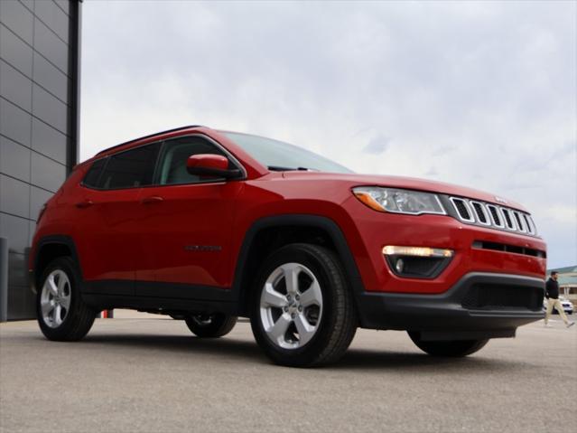 used 2021 Jeep Compass car, priced at $19,846