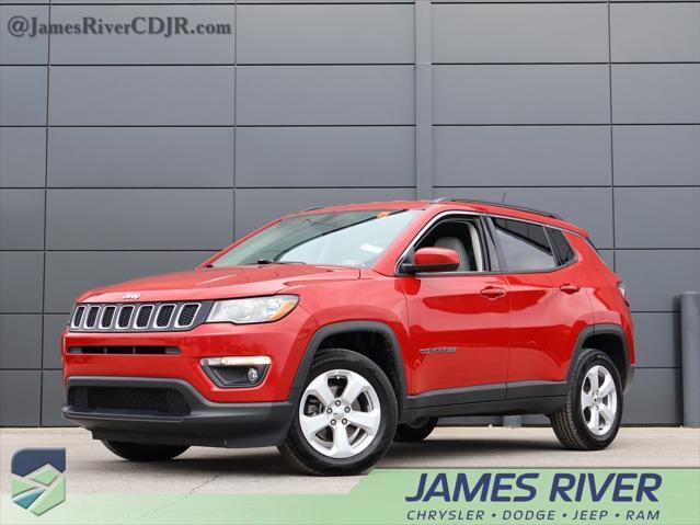 used 2021 Jeep Compass car, priced at $19,846