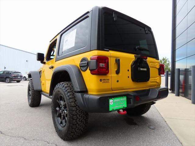 used 2020 Jeep Wrangler car, priced at $33,107