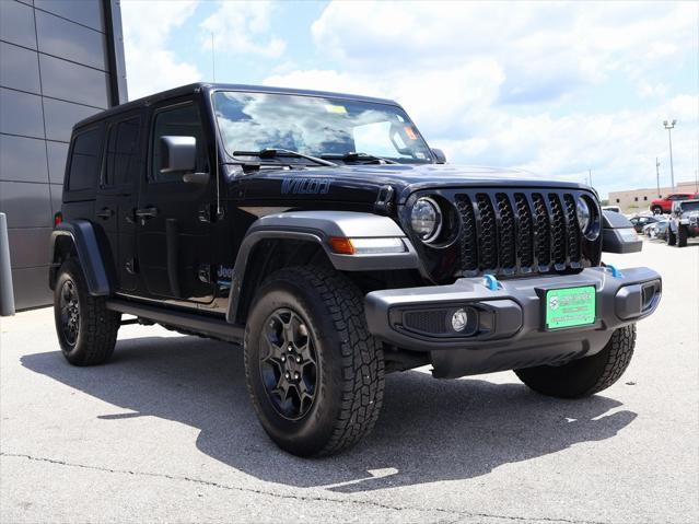 used 2023 Jeep Wrangler 4xe car, priced at $30,699