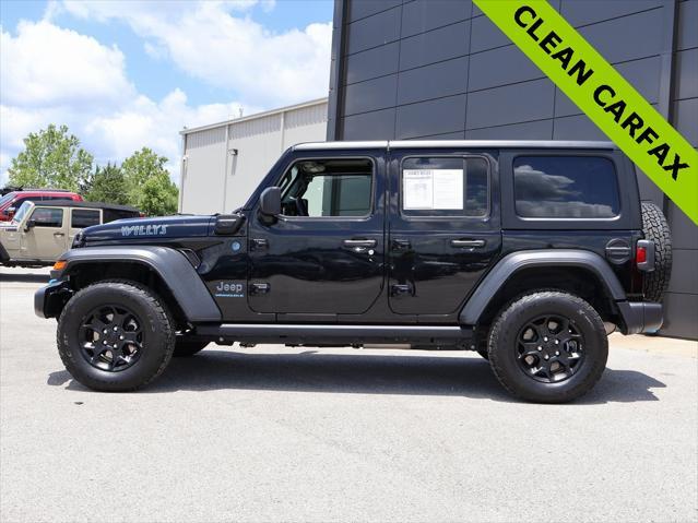 used 2023 Jeep Wrangler 4xe car, priced at $30,699