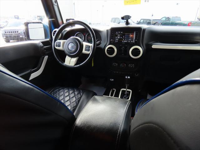 used 2014 Jeep Wrangler Unlimited car, priced at $17,497