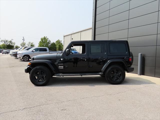 used 2021 Jeep Wrangler Unlimited car, priced at $34,585