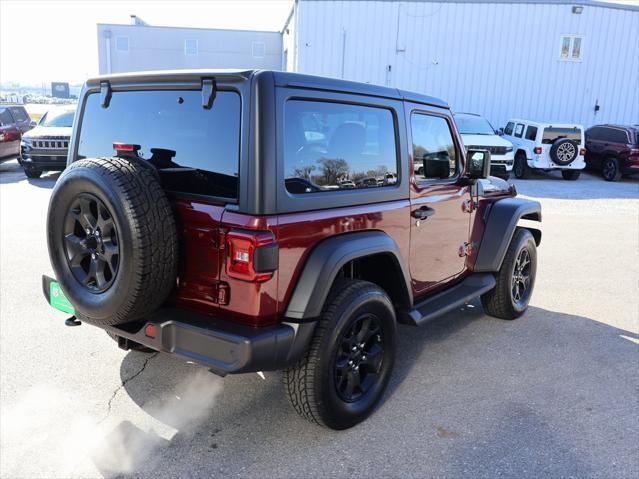 used 2021 Jeep Wrangler car, priced at $25,292