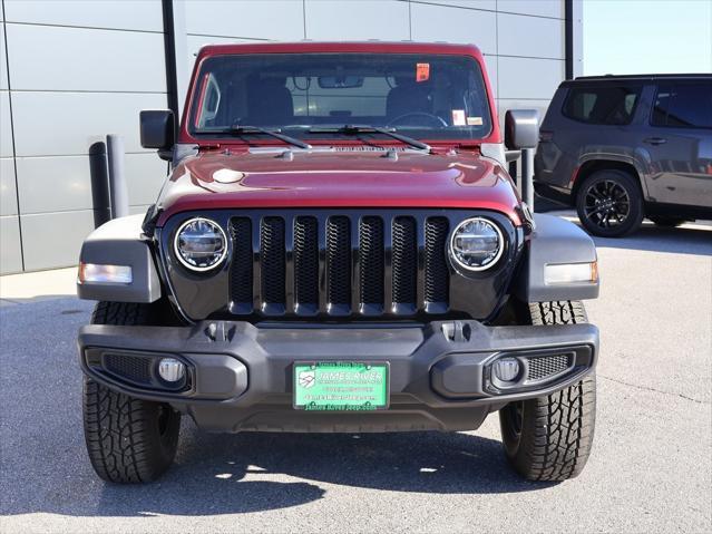 used 2021 Jeep Wrangler car, priced at $25,292