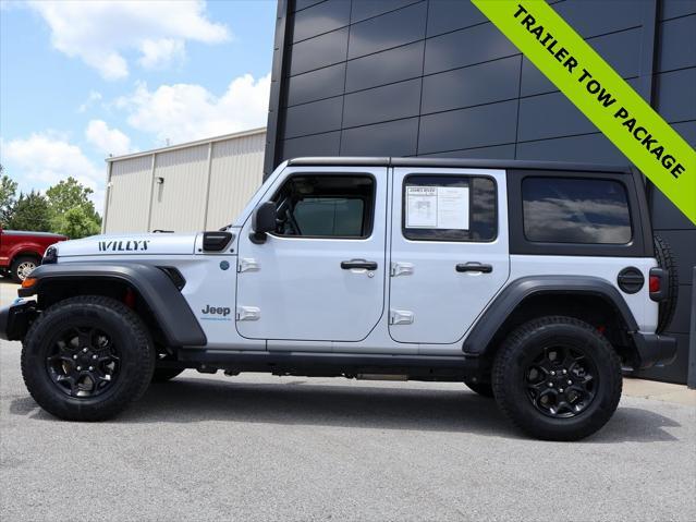 used 2023 Jeep Wrangler 4xe car, priced at $30,299
