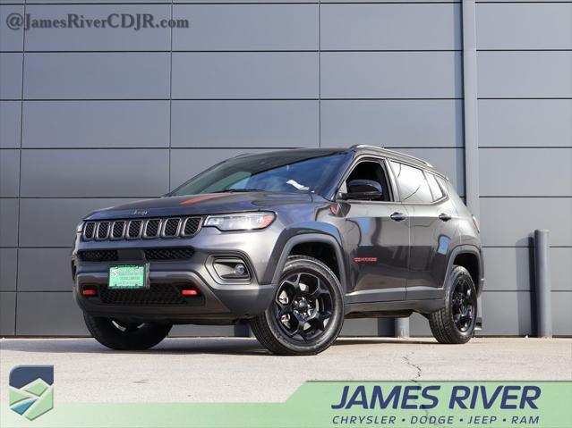 used 2024 Jeep Compass car, priced at $25,321