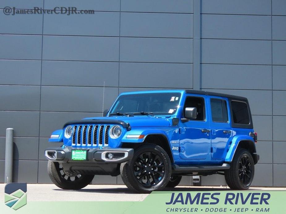used 2023 Jeep Wrangler 4xe car, priced at $42,199
