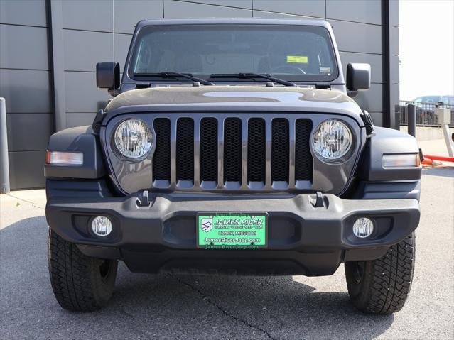 used 2021 Jeep Wrangler Unlimited car, priced at $30,999
