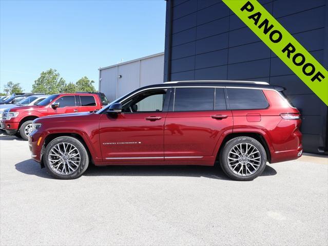 used 2021 Jeep Grand Cherokee L car, priced at $37,487