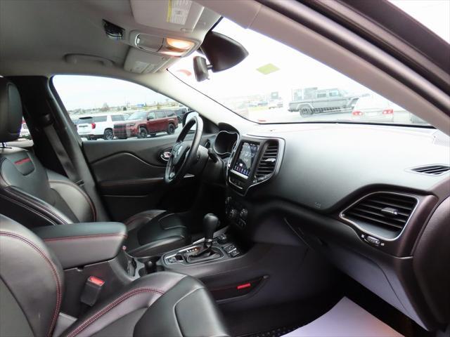 used 2021 Jeep Cherokee car, priced at $23,271