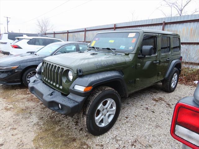 used 2022 Jeep Wrangler Unlimited car, priced at $34,396