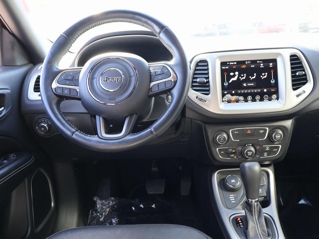used 2021 Jeep Compass car, priced at $21,599