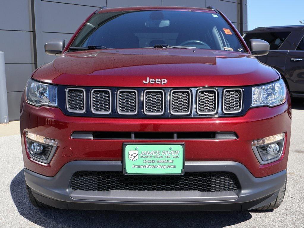 used 2021 Jeep Compass car, priced at $21,599