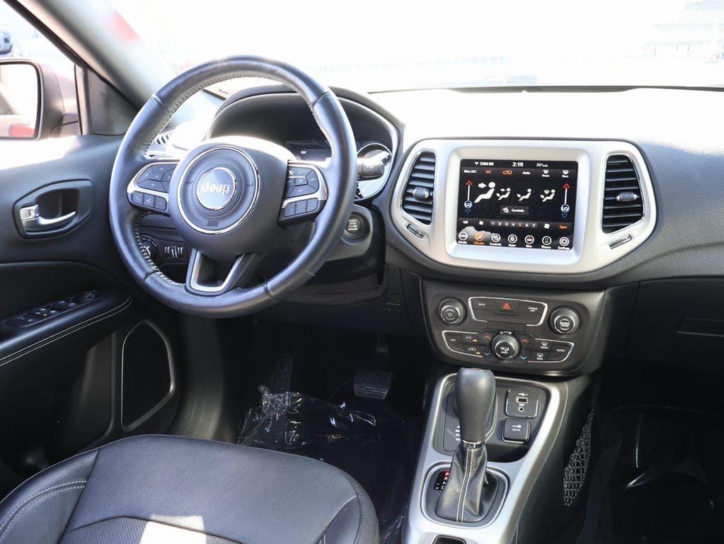 used 2021 Jeep Compass car, priced at $21,599