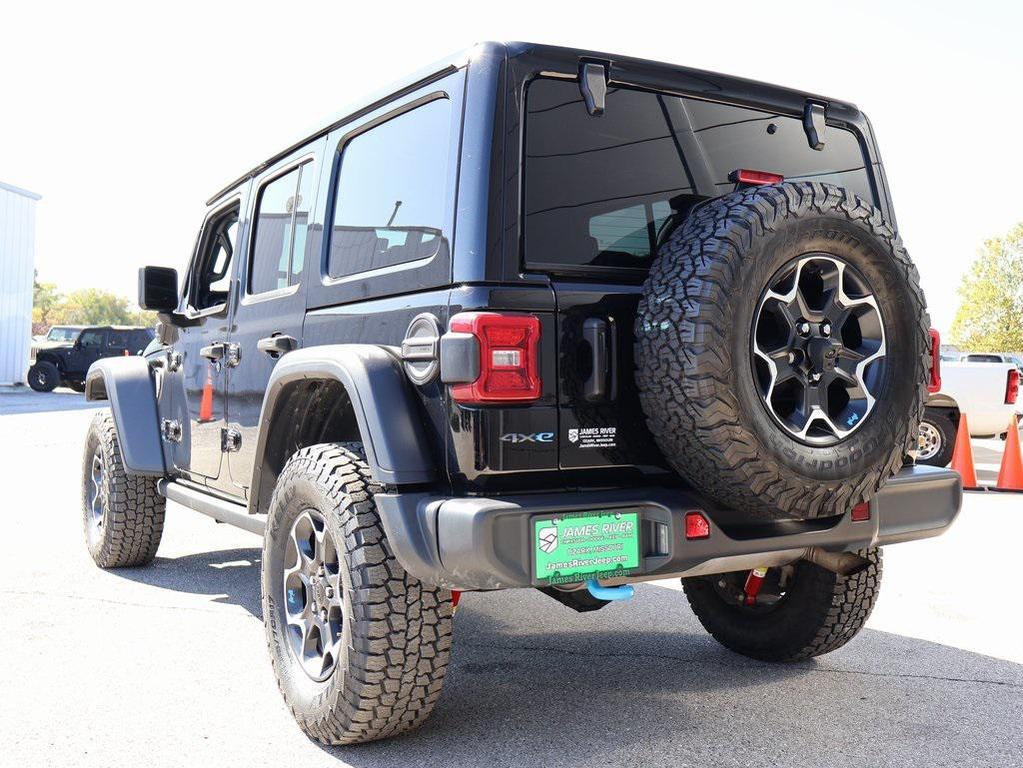 used 2022 Jeep Wrangler Unlimited 4xe car, priced at $33,589