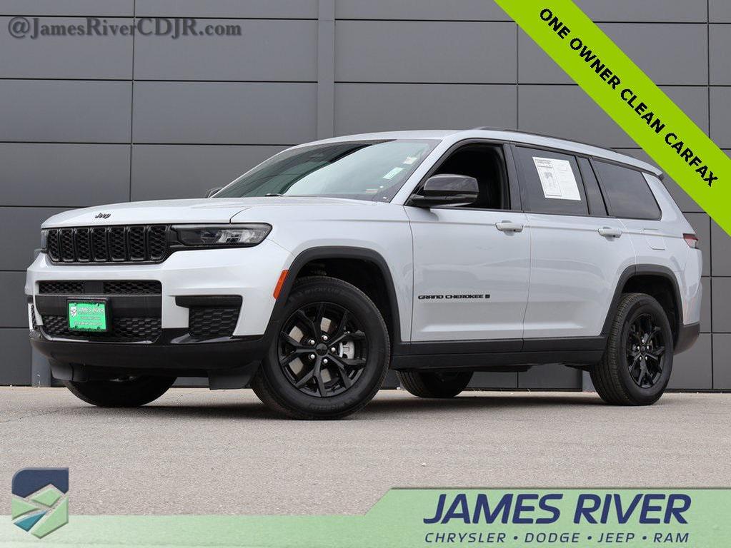 used 2024 Jeep Grand Cherokee L car, priced at $27,399