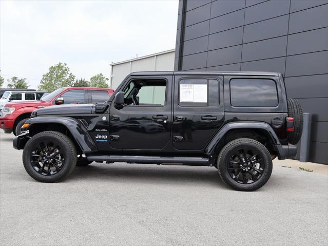 used 2021 Jeep Wrangler Unlimited 4xe car, priced at $28,999