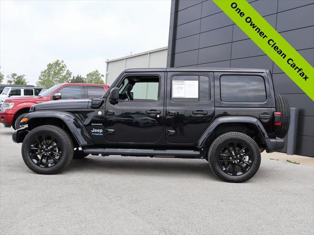 used 2021 Jeep Wrangler Unlimited 4xe car, priced at $27,699
