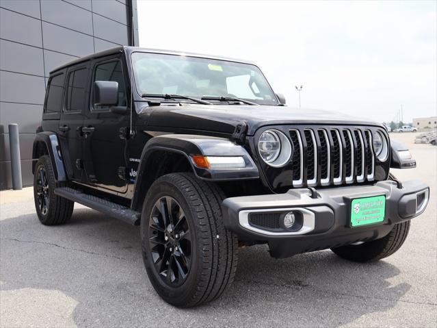 used 2021 Jeep Wrangler Unlimited 4xe car, priced at $28,999