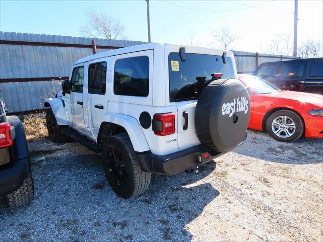 used 2021 Jeep Wrangler Unlimited 4xe car, priced at $33,697